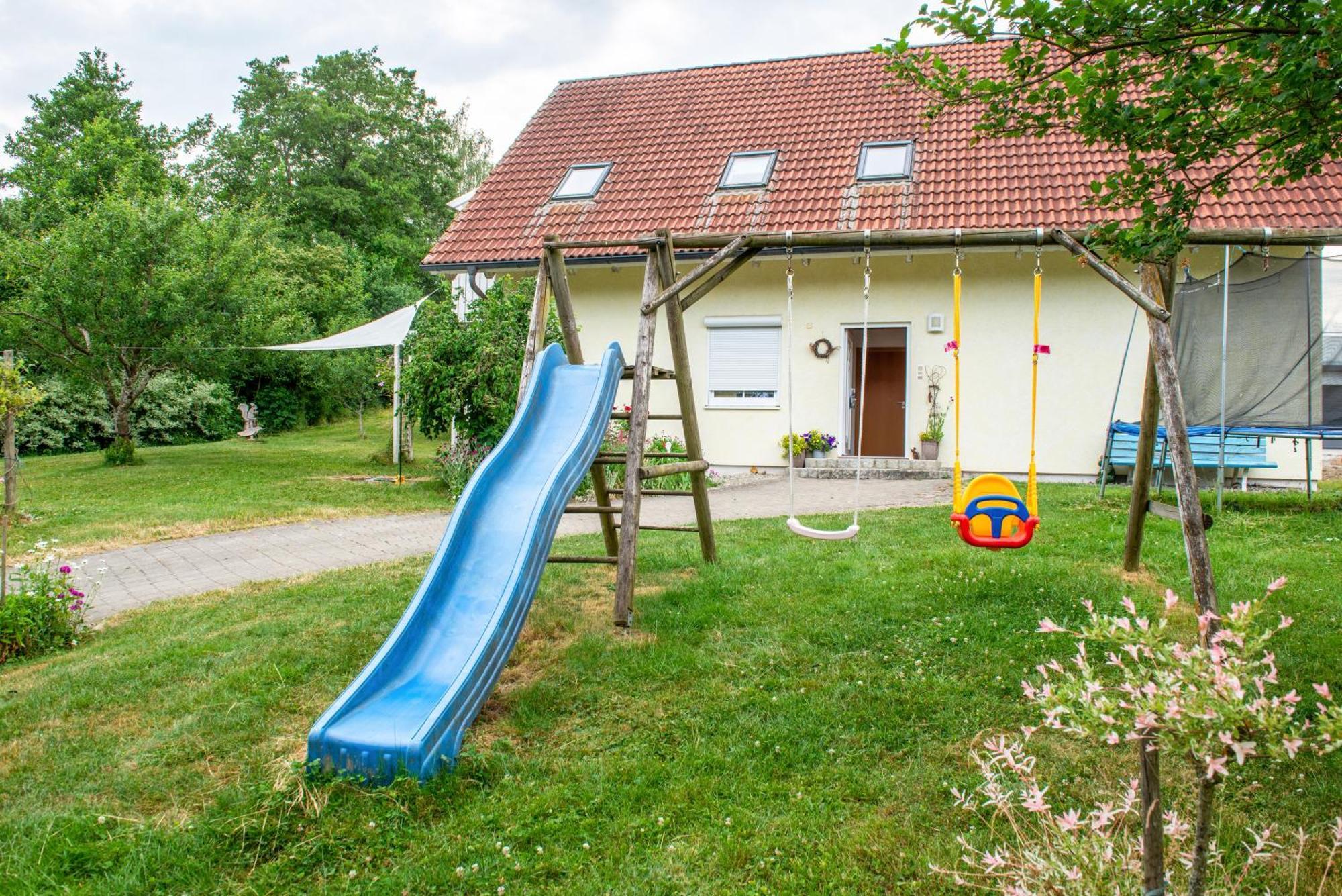 Beutenmuehle Straussenfarm Dach Owingen Dış mekan fotoğraf